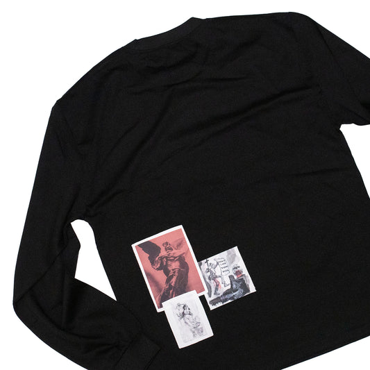 "DON'T LOSE YOUR SOUL" LS T-SHIRT - BLACK