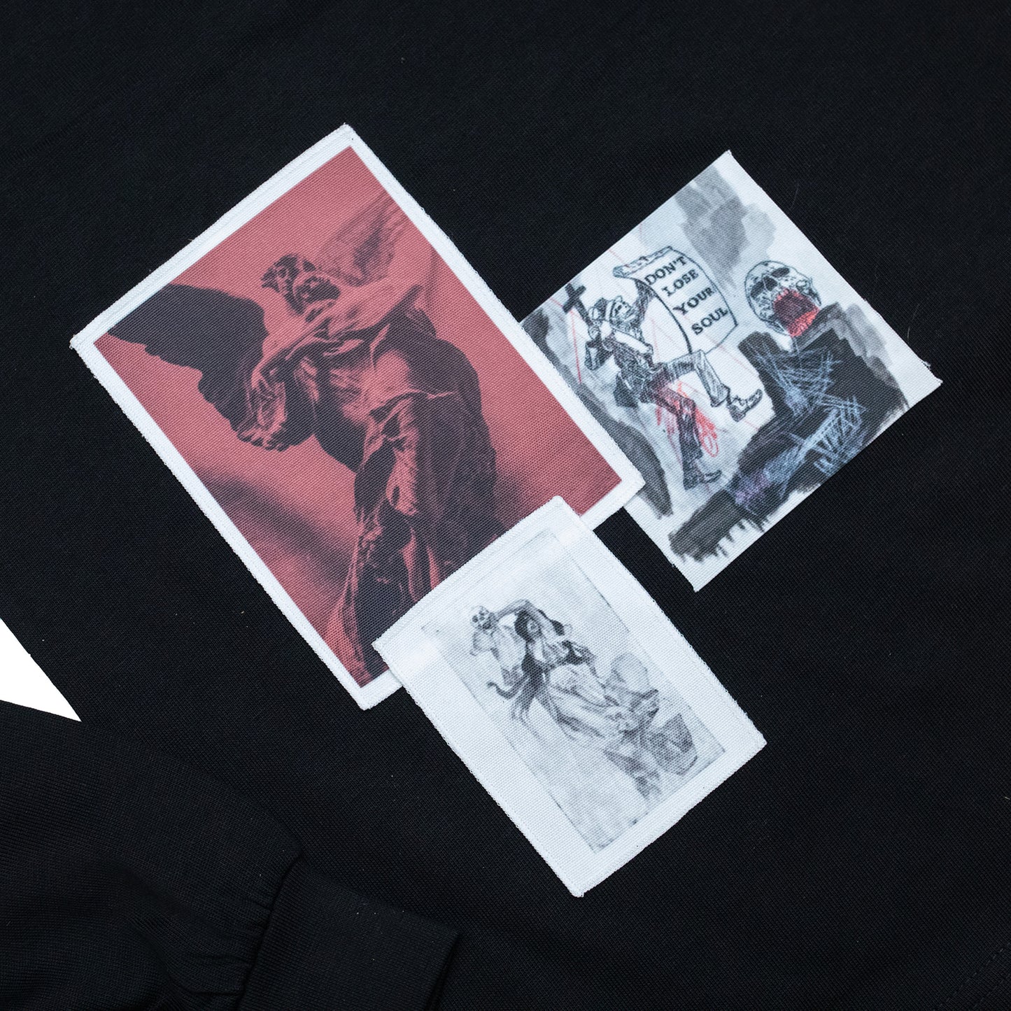 "DON'T LOSE YOUR SOUL" LS T-SHIRT - BLACK