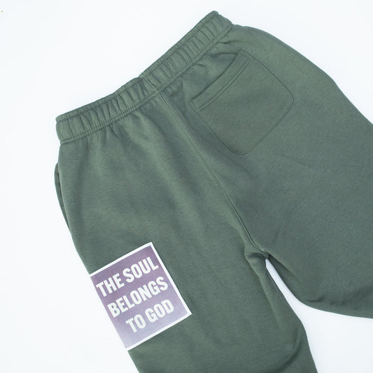 "LES ROSES DU CRUCIFIX" SWEATPANTS