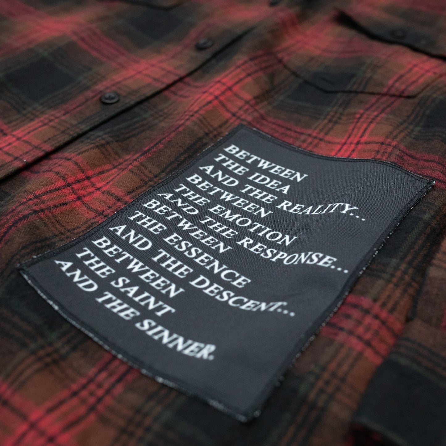 "FACES" Flannel