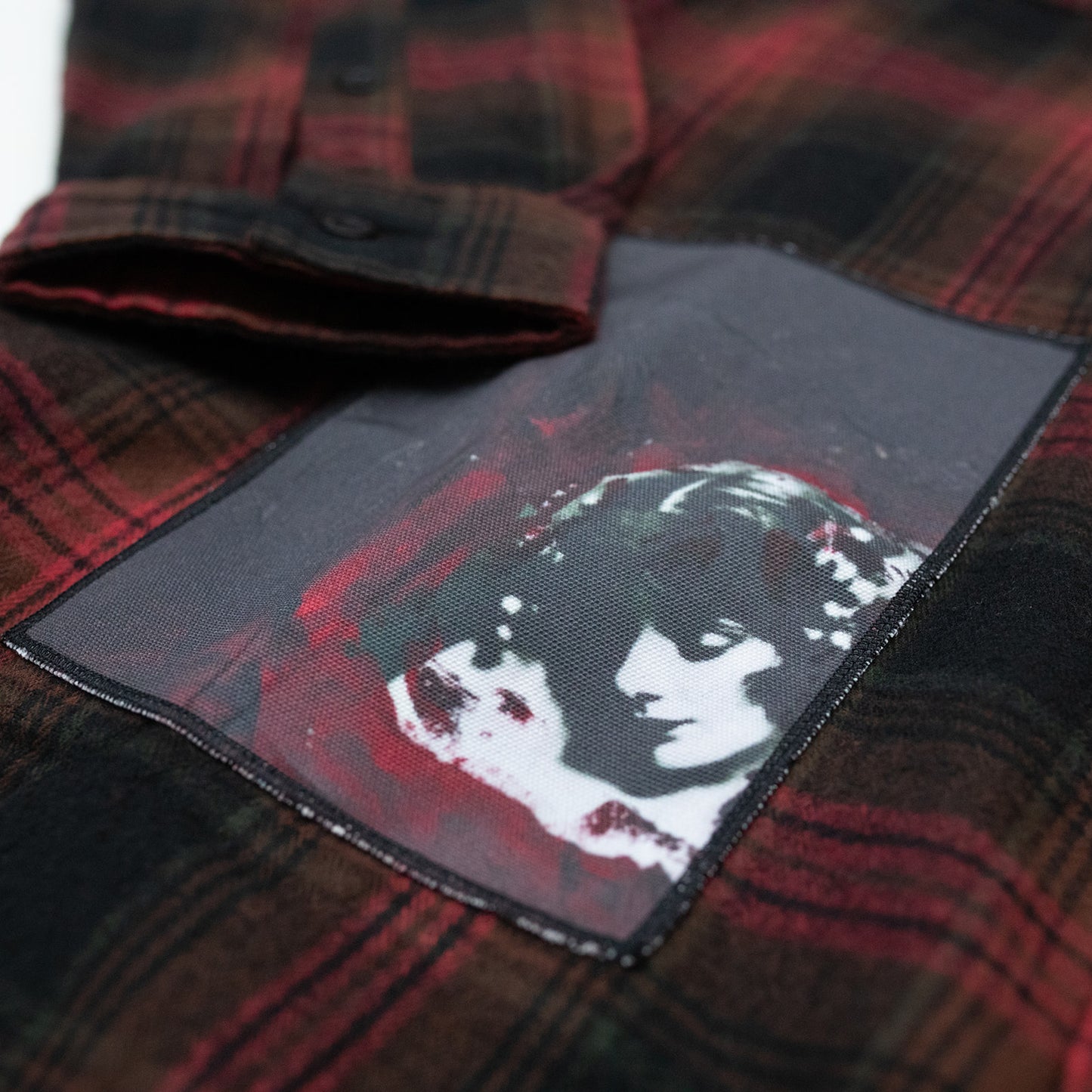 "FACES" Flannel