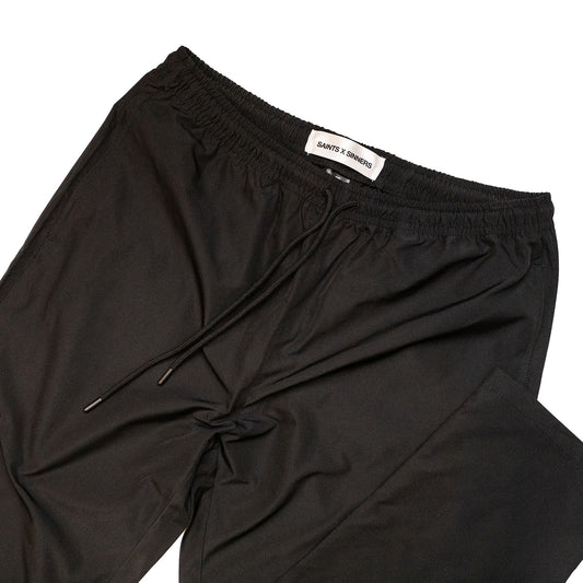 NOIR STRAIGHT LEG TRACK PANTS