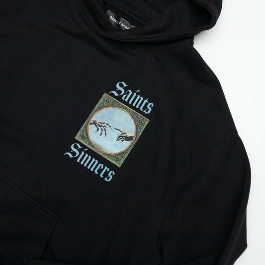 DIVINE TOUCH HOODIE - BLACK