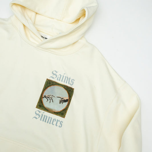 DIVINE TOUCH HOODIE - CREAM