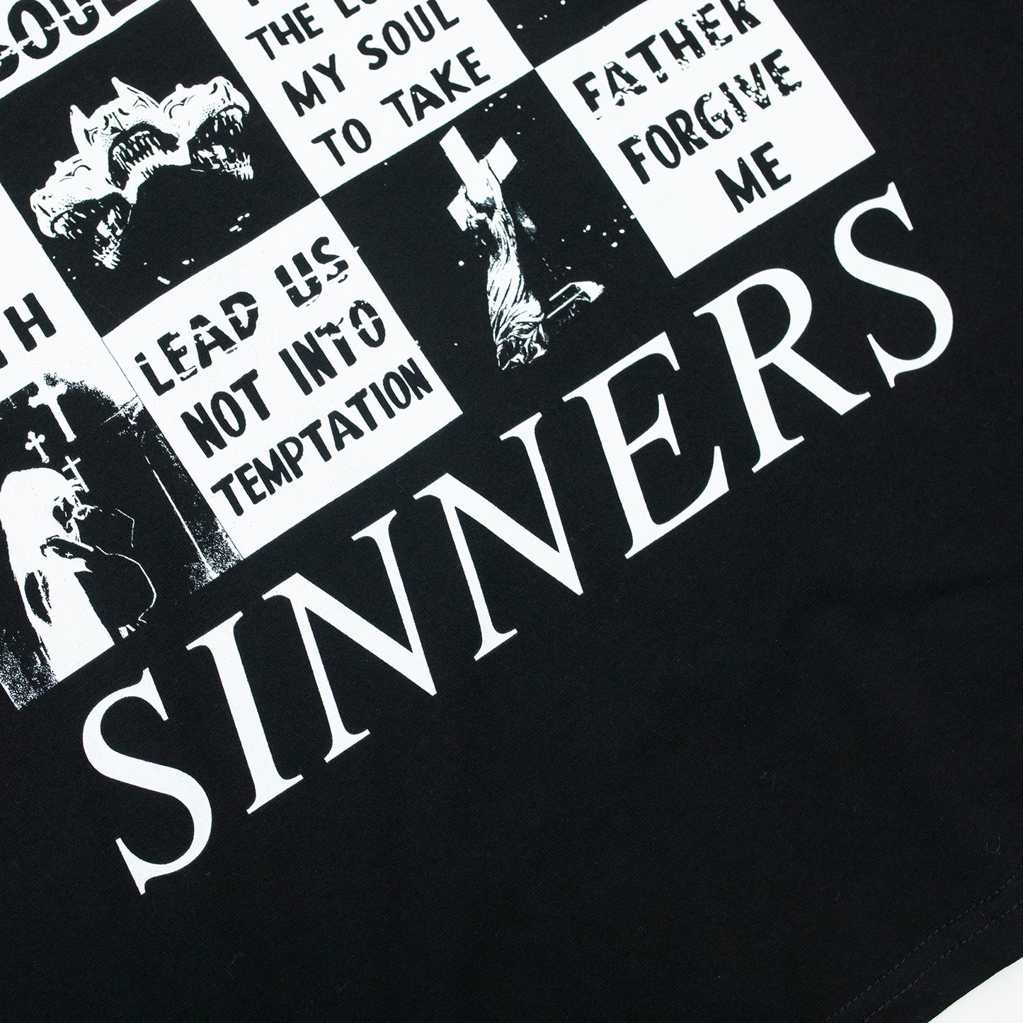 PRAYERS CHECKERBOARD T-SHIRT