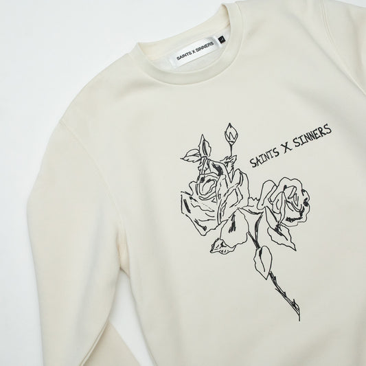 ROSE SKETCH Crewneck